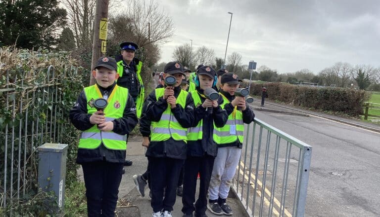Mini-Police Speed Checks