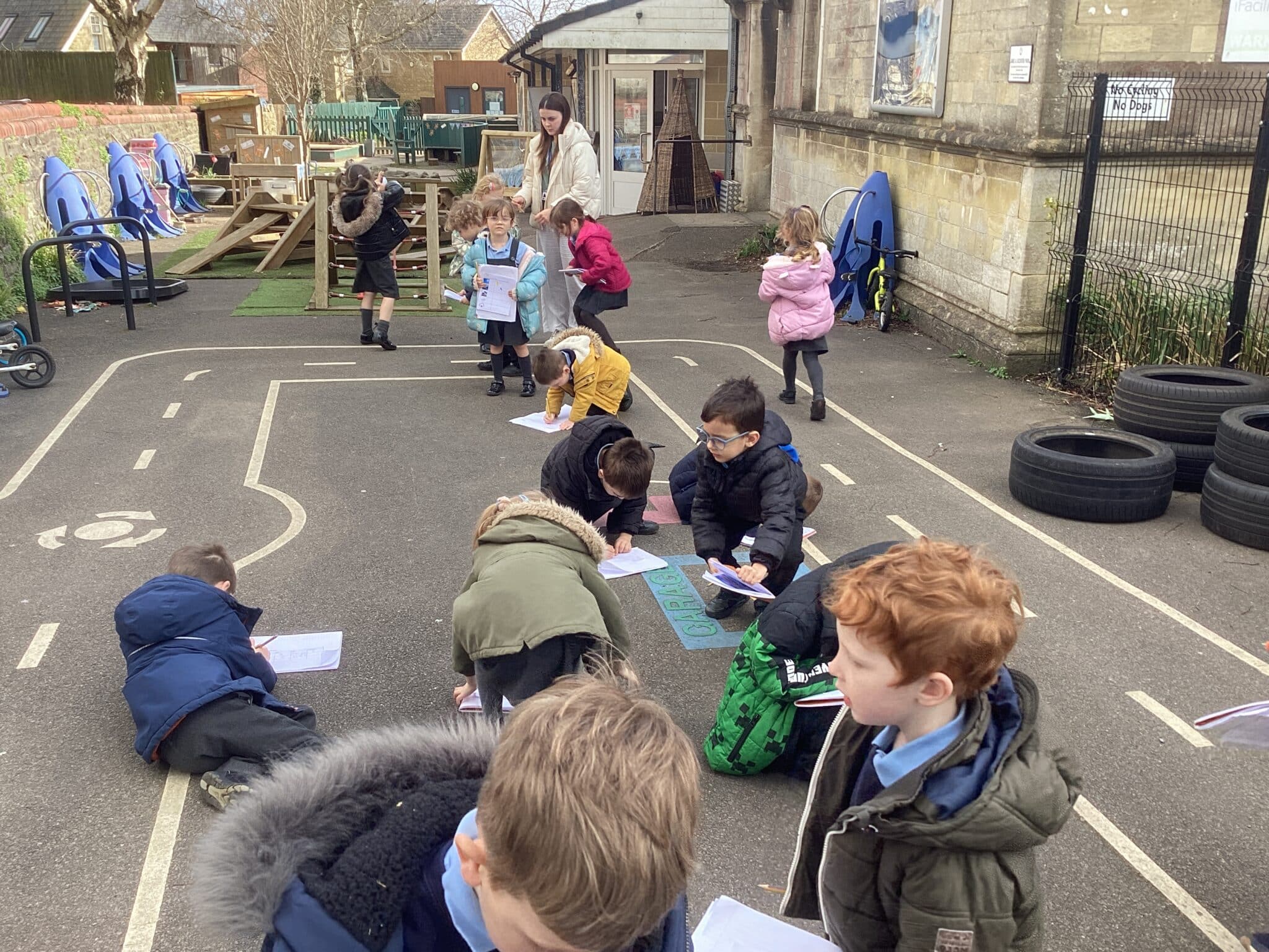 Fieldwork in Year 1 - Peasedown St John Primary School