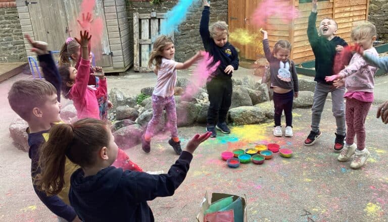 Reception Holi Celebrations