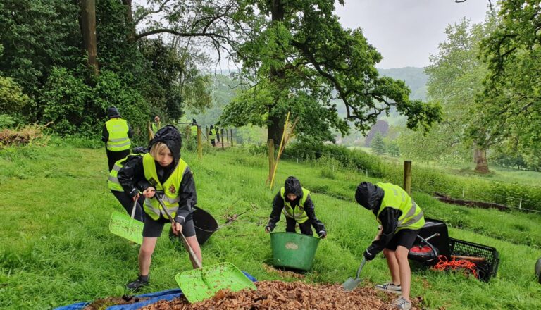 Mini Police visit The American Museum