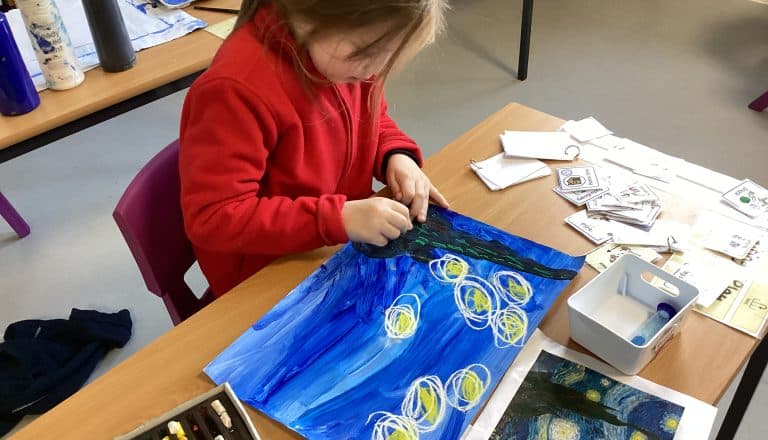 Painting like Van Gogh