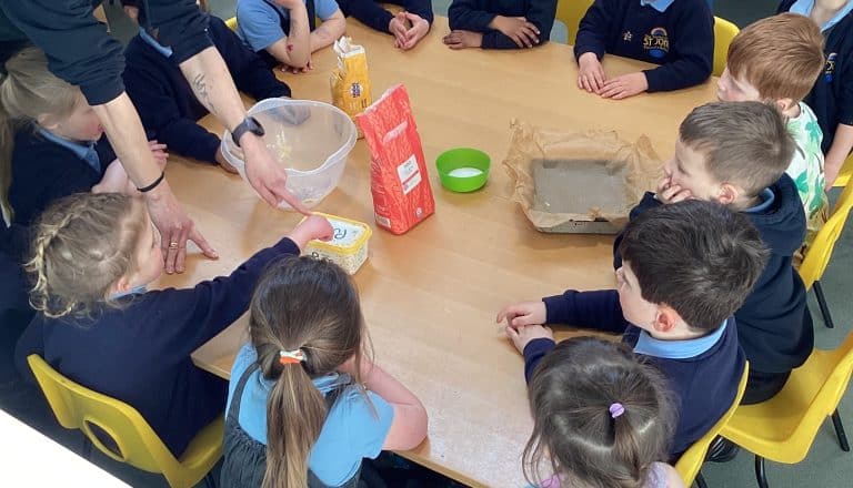 The Tiger who came to tea