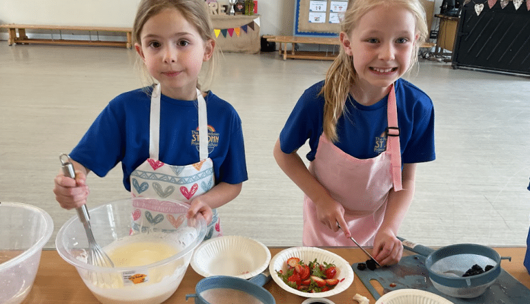 Cooking Club Go Red, White and Blue!