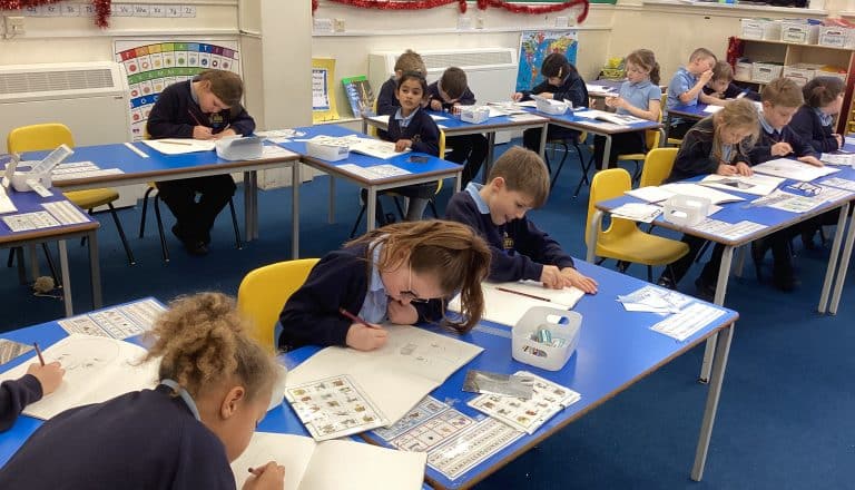 Year 2 self portraits